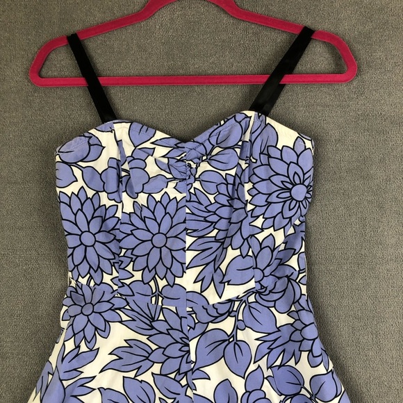 Guess Retro floral pinup dress size 1 - Picture 2 of 12